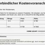 Angebot Bau Vorlage Erstaunlich Gratis Kostenvoranschlag Vorlage & Muster