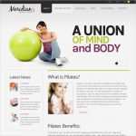 Angebot Bestätigen Vorlage Genial Meridian Fitness HTML Homepage Vorlage