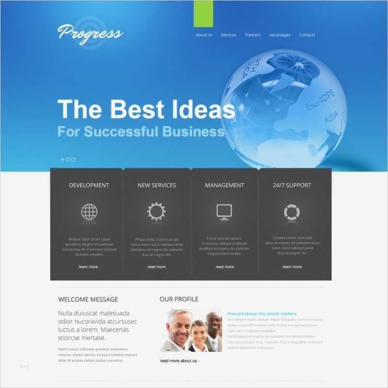 Angebot Bestätigen Vorlage Luxus Progress HTML Homepage Vorlage