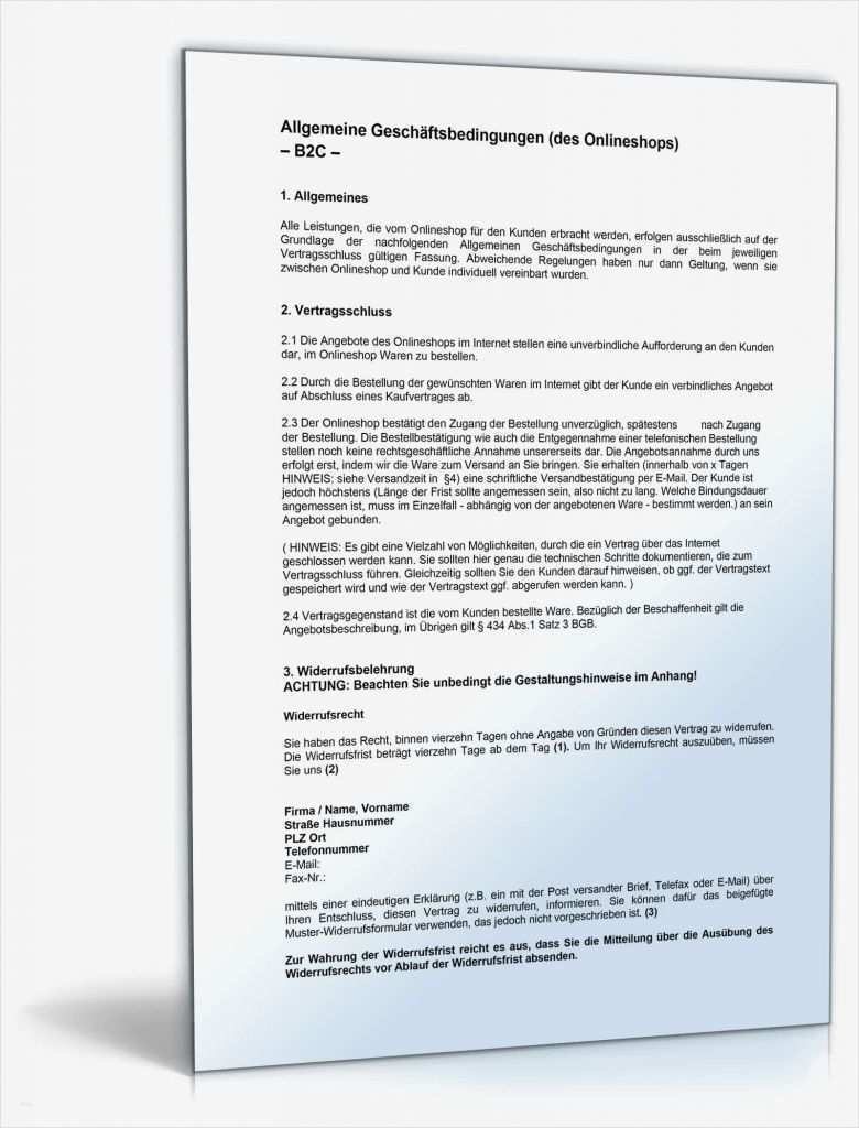 46 Elegant Angebot Vorlage Pdf Bilder 1 Angebot Vorlage Pdf Neu Agb Line Shop B2c
