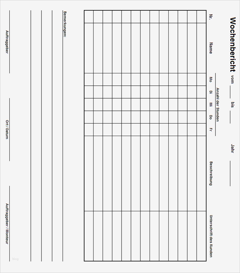Anlagenmechaniker Wochenbericht Vorlagen Erstaunlich Muster Von Einem Wochenbericht