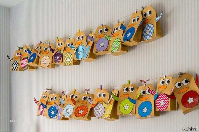 Anmeldung Kindergarten Vorlage Angenehm Cuchikind Diys Für Kinder Tutorial Pinguin Adventskalender