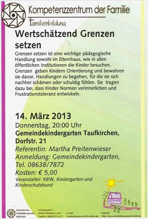 Anmeldung Kindergarten Vorlage Bewundernswert Elternabend Im Taufkirchener Kindergarten