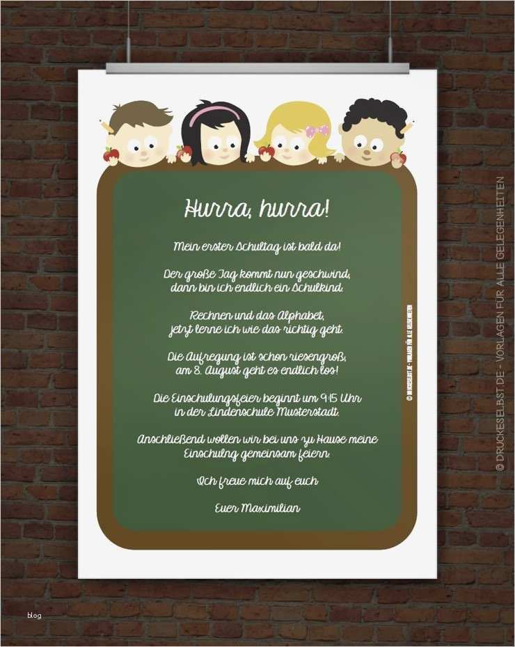 Anmeldung Kindergarten Vorlage Hübsch Drucke Selbst Kostenlose Einladung Zur Einschulung