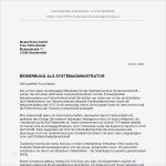 Anschreiben Systemadministrator Vorlage Genial Bewerbung Als Systemadministrator Systemadministratorin