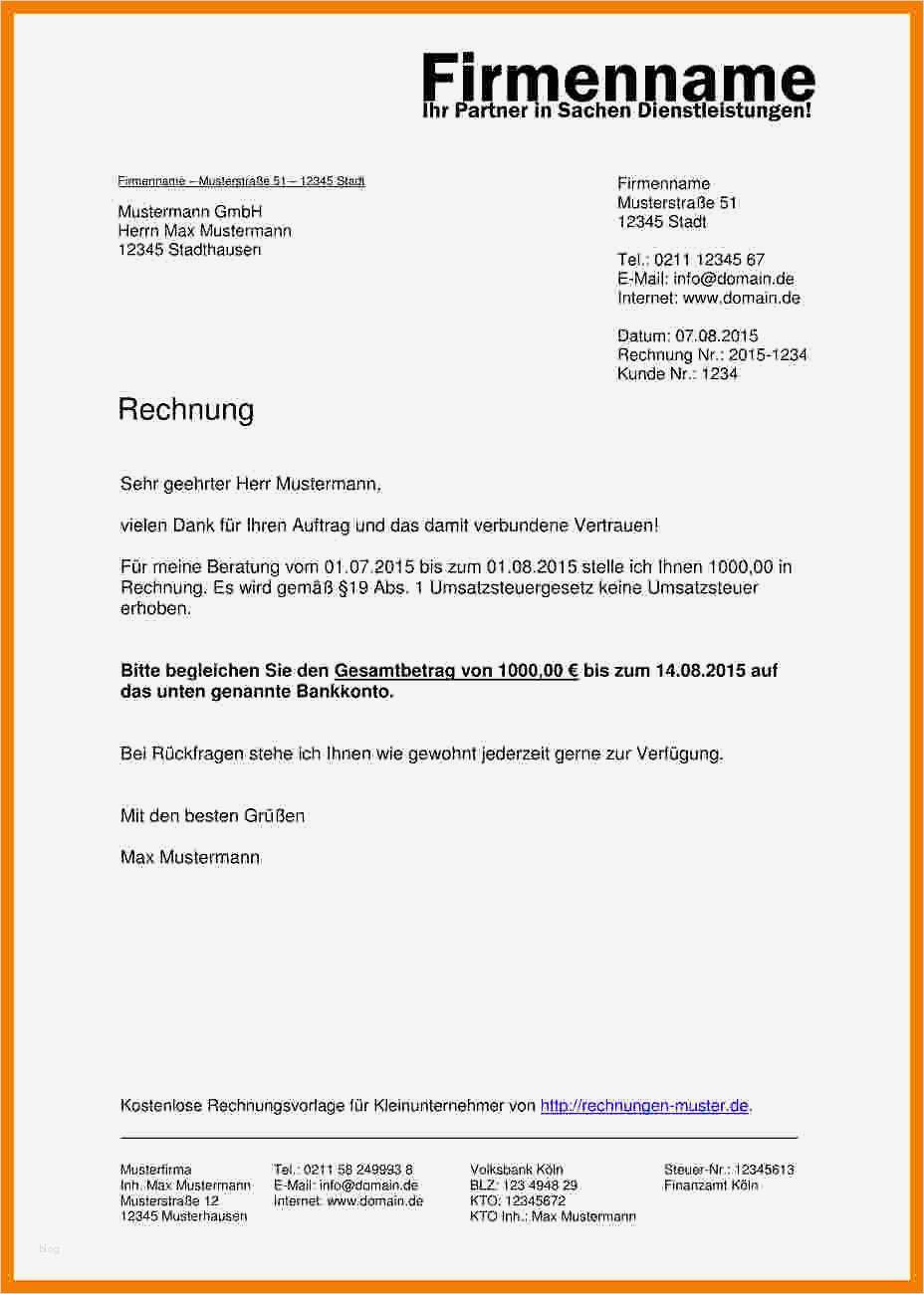 Anschreiben Vorlage Pdf Best Of Privatrechnung Vorlage Pdf Brief 10 Sponsoren Anschreiben