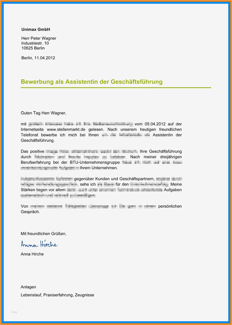 Anschreiben Vorlage Pdf Schön 13 Bewerbung Muster Pdf