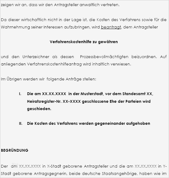 Antrag Auf Scheidung Vorlage Einzigartig Scheidungsantrag Zum sofortigen Download