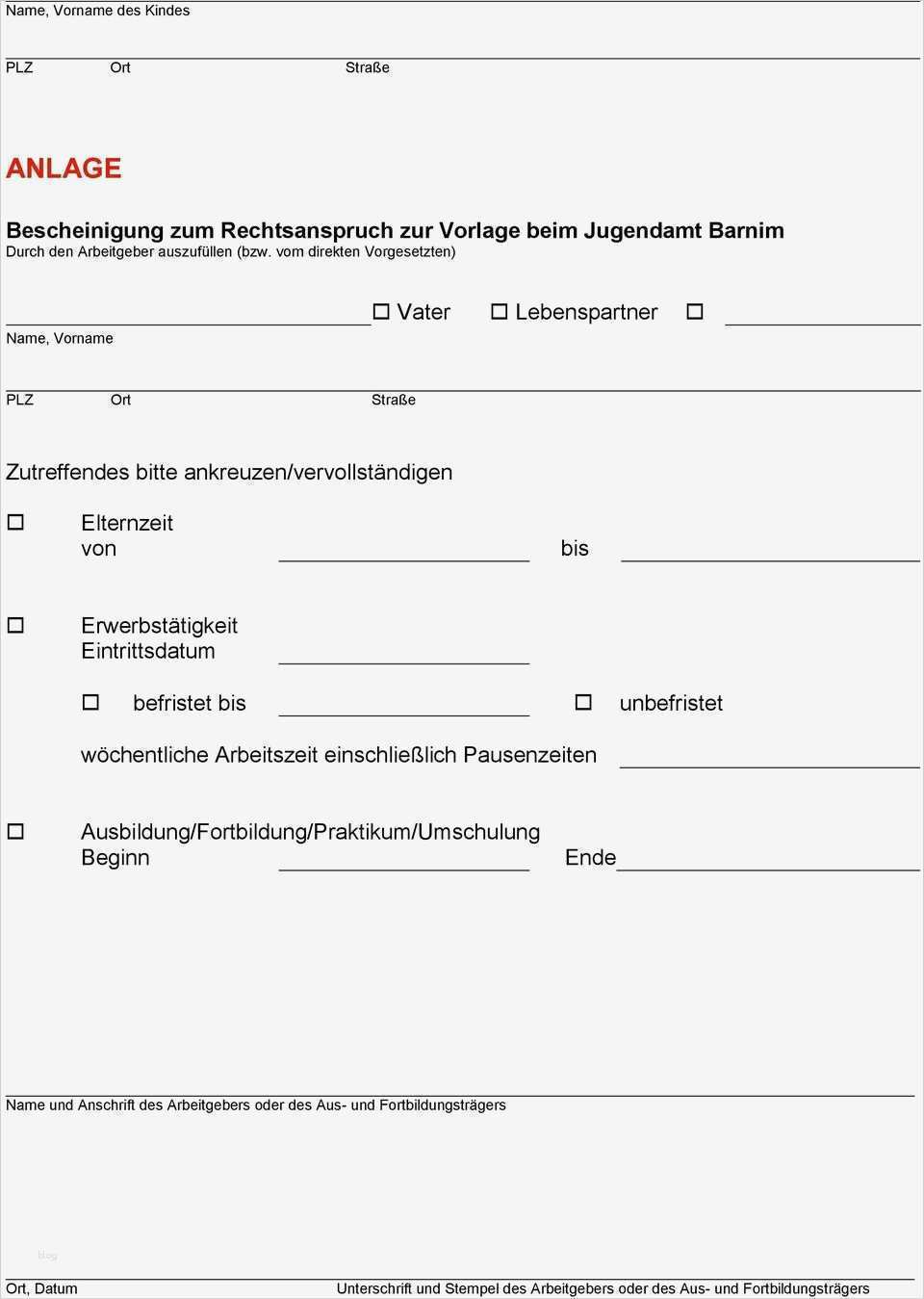 Antrag Elternzeit Mit Teilzeit Vorlage Erstaunlich Antrag Auf Feststellung Des Bedingten Rechtsanspruches Auf