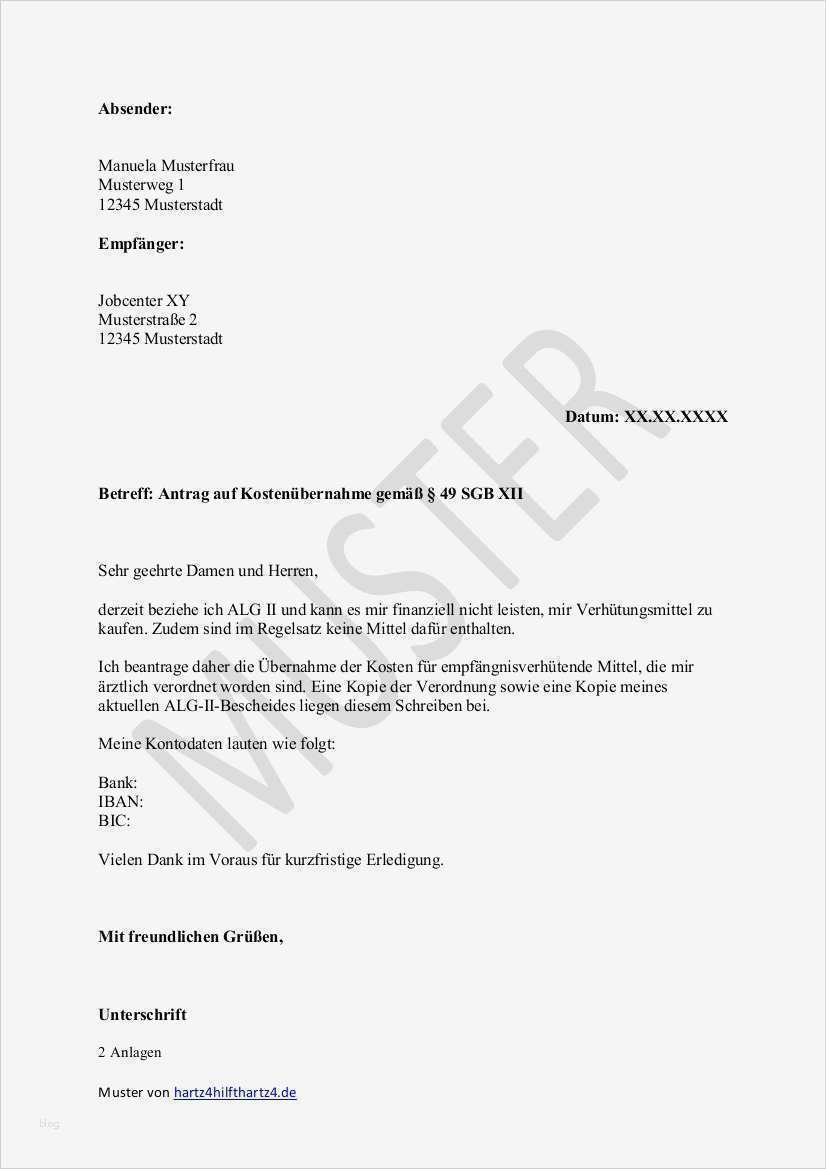 Antrag Kostenerstattung Psychotherapie Vorlage Inspiration Antrag Darlehen Jobcenter Muster