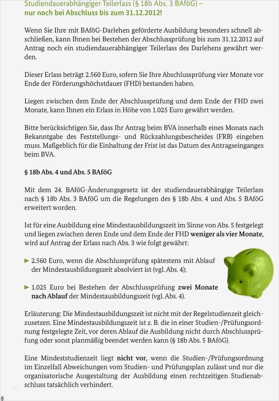 Antrag Teilerlass Meister Bafög Vorlage Erstaunlich Jahre Bafög Darlehensverwaltung Und Einzug Nach Dem