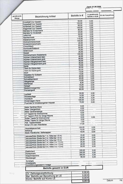Antrag Umzugskosten Jobcenter Vorlage Luxus Erstausstattung Wohnung Antrag Muster Antrag Einmalige
