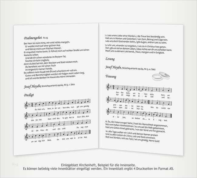 Grusskarten Fee Kirchenheft Festprogramm