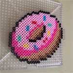 Aqua Pearls Vorlagen Genial Donut Perler Beads by Dana Neiford