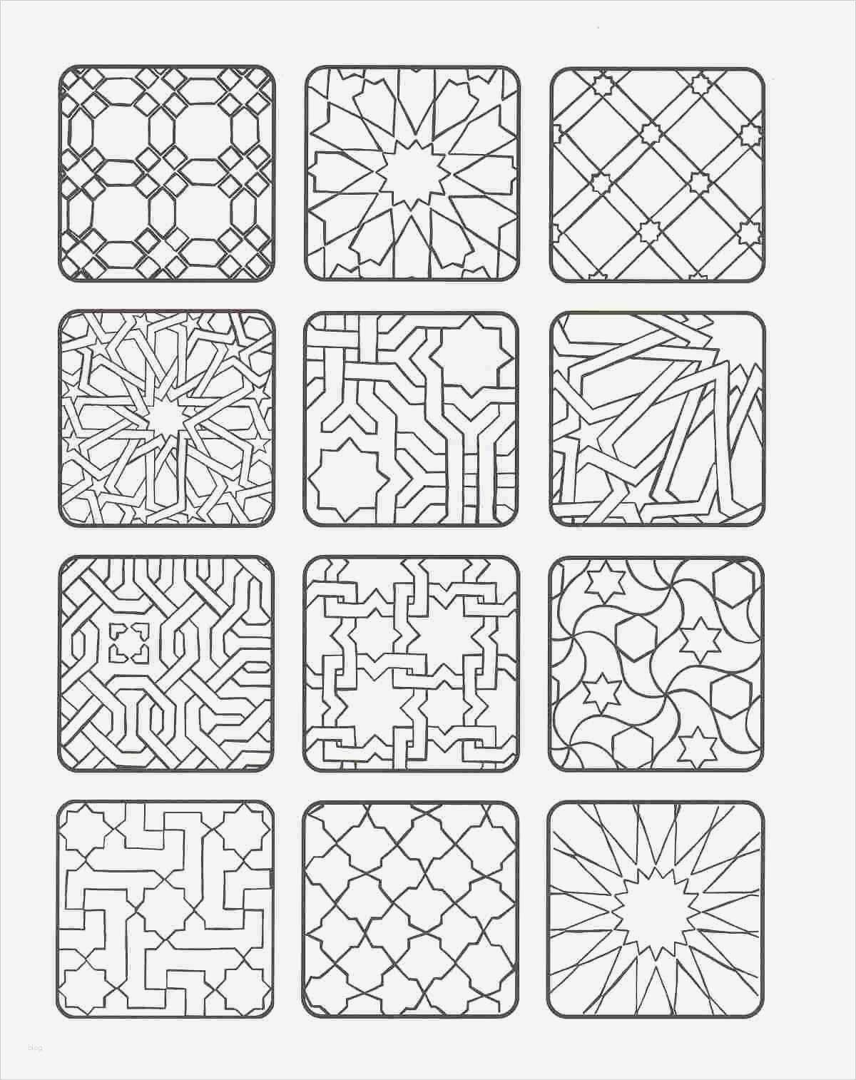 Arabische Kalligraphie Vorlagen Genial Coloring forms Of Moorish Tiles Zillij