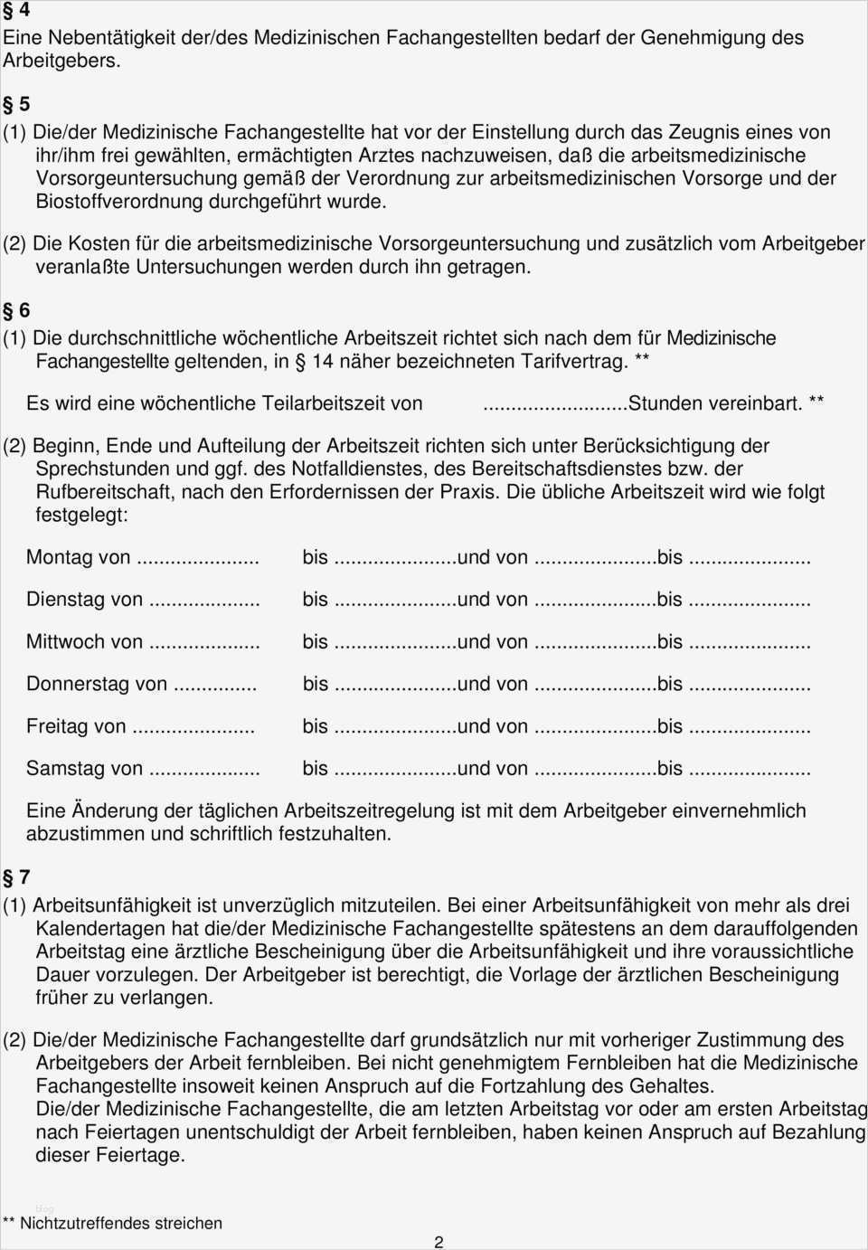Arbeitgeber Abmahnen Gehalt Vorlage Erstaunlich Arbeitsvertrag Für Medizinische Fachangestellte Pdf