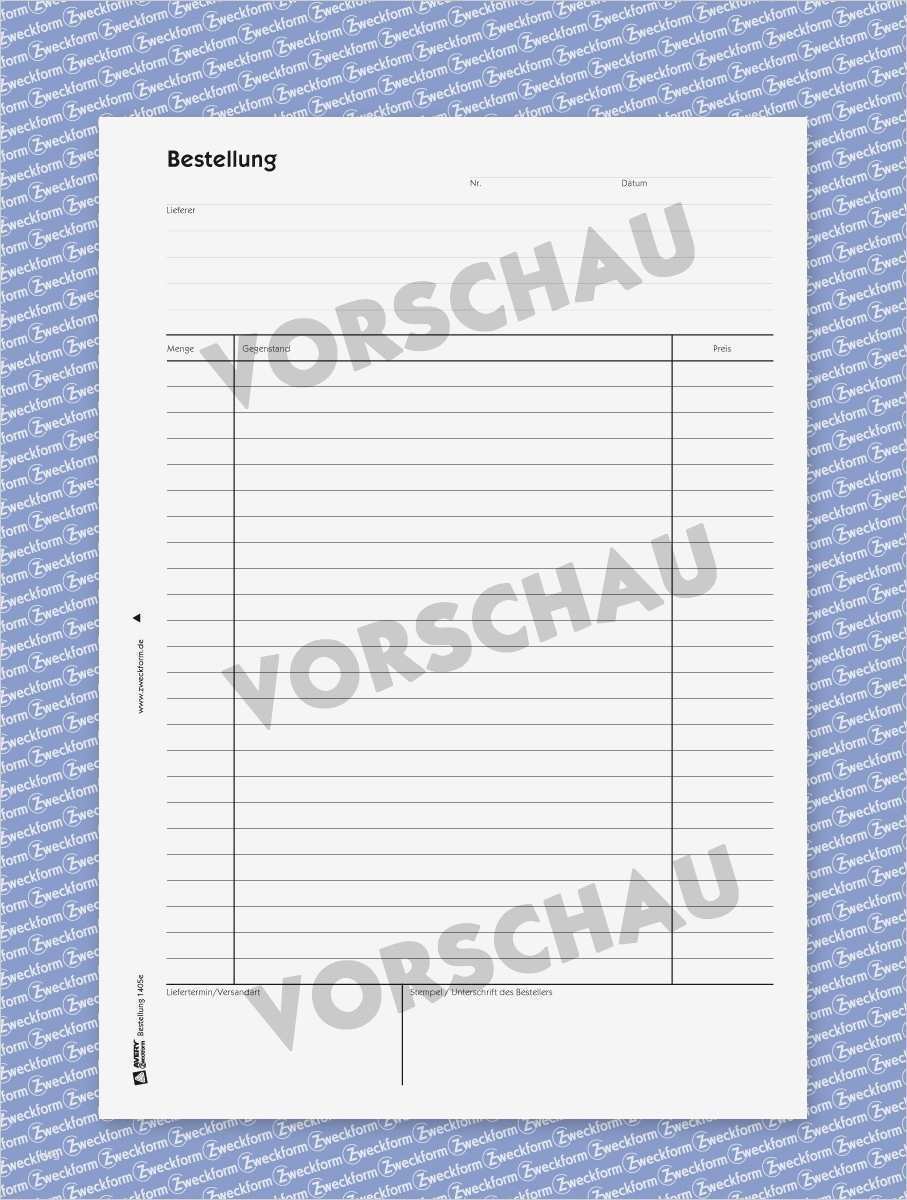 Arbeitsschutzbelehrung Vorlage Download Bewundernswert Bestellformular Vorlage Zum Download