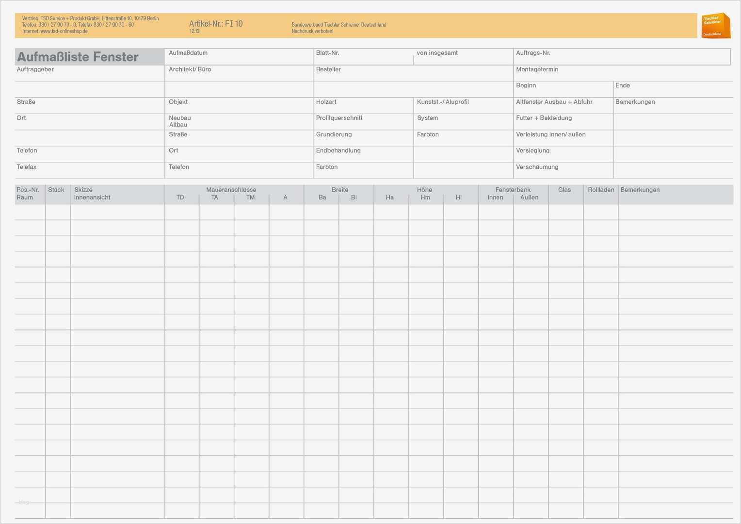 Aufmaß Vorlage Excel Schön Tür Aufmaß Vorlage Hr62 – Hitoiro