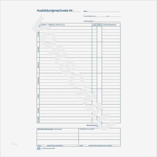Ausbildungsnachweis Vorlage Pdf Beste Ausbildungsnachweis 2831