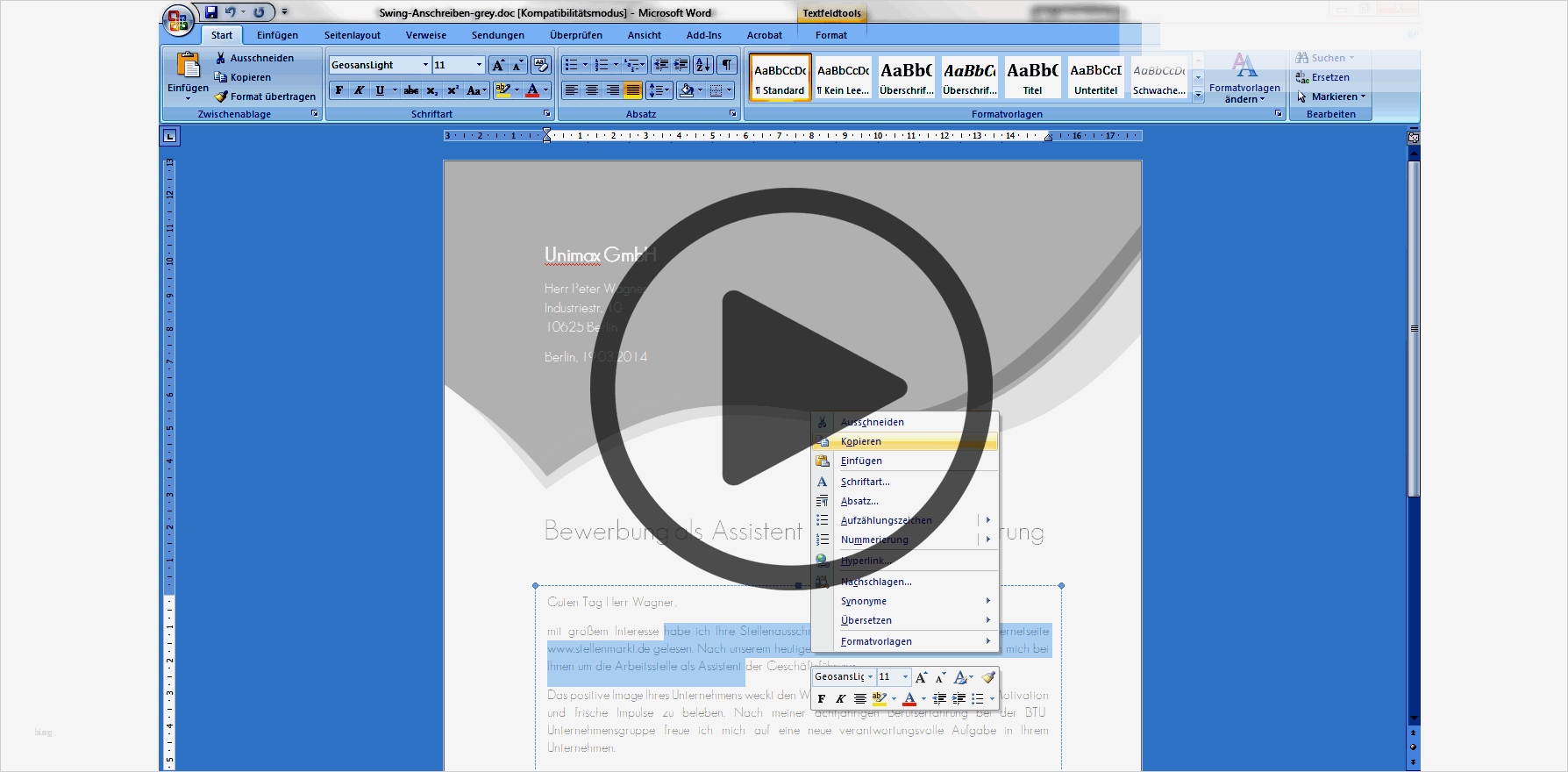 Ausführlicher Lebenslauf Vorlage Elegant 50 Anschreiben Für Bewerbung