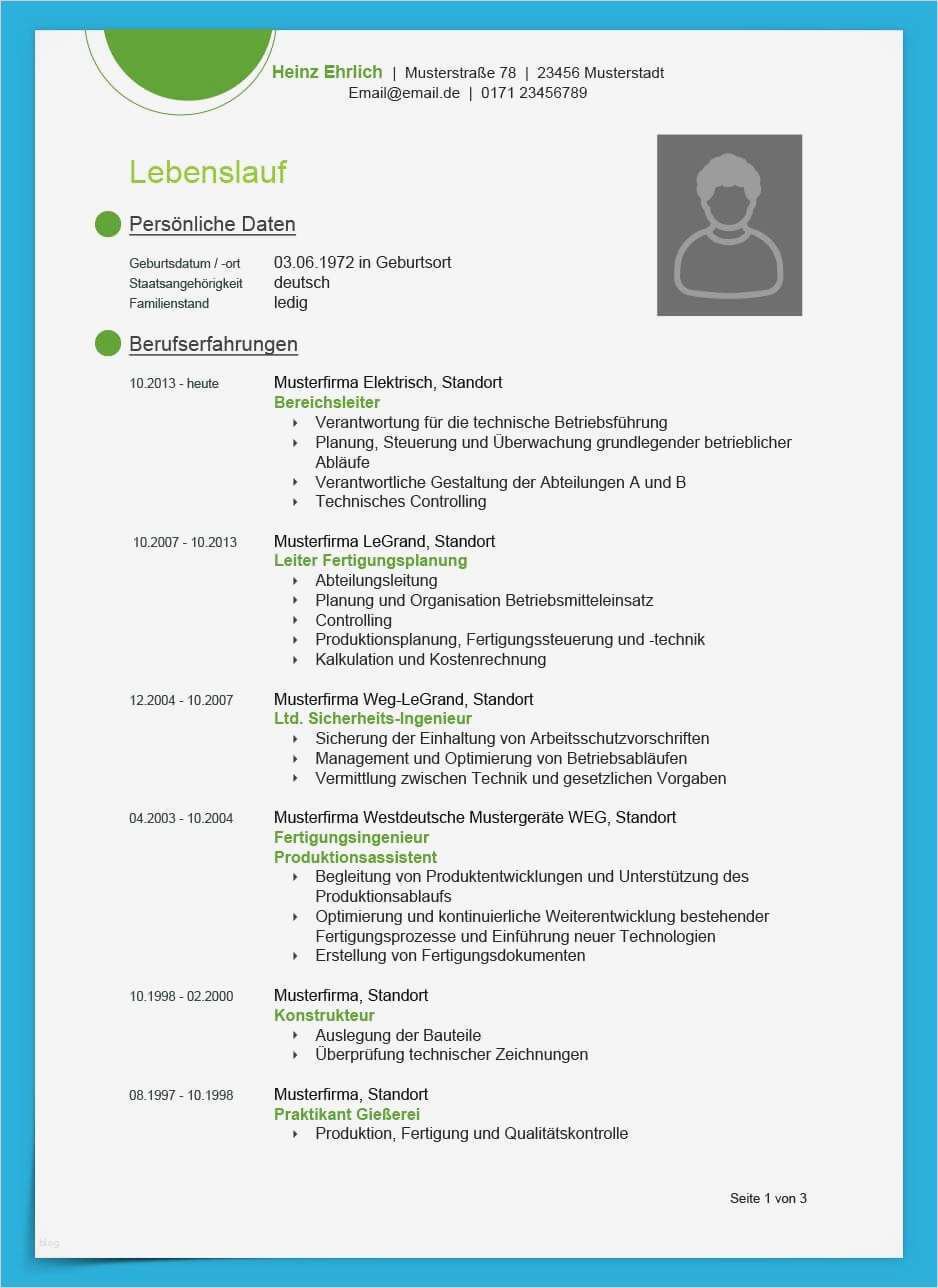 Ausführlicher Lebenslauf Vorlage Luxus Ausf Hrlicher Lebenslauf Woodenbild
