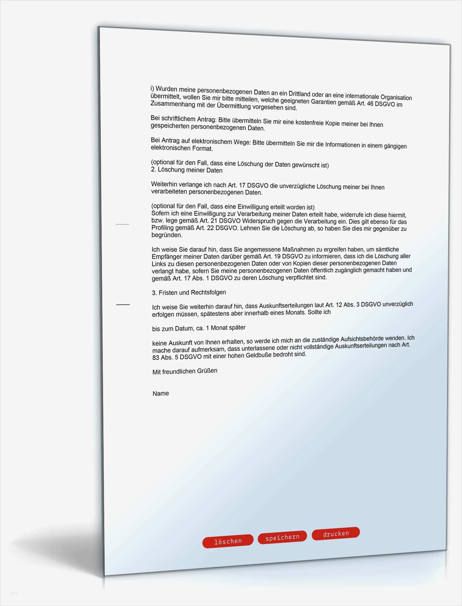 Auskunft Personenbezogene Daten Vorlage Bewundernswert Auskunftsersuchen Und Widerruf Personenbezogene Daten
