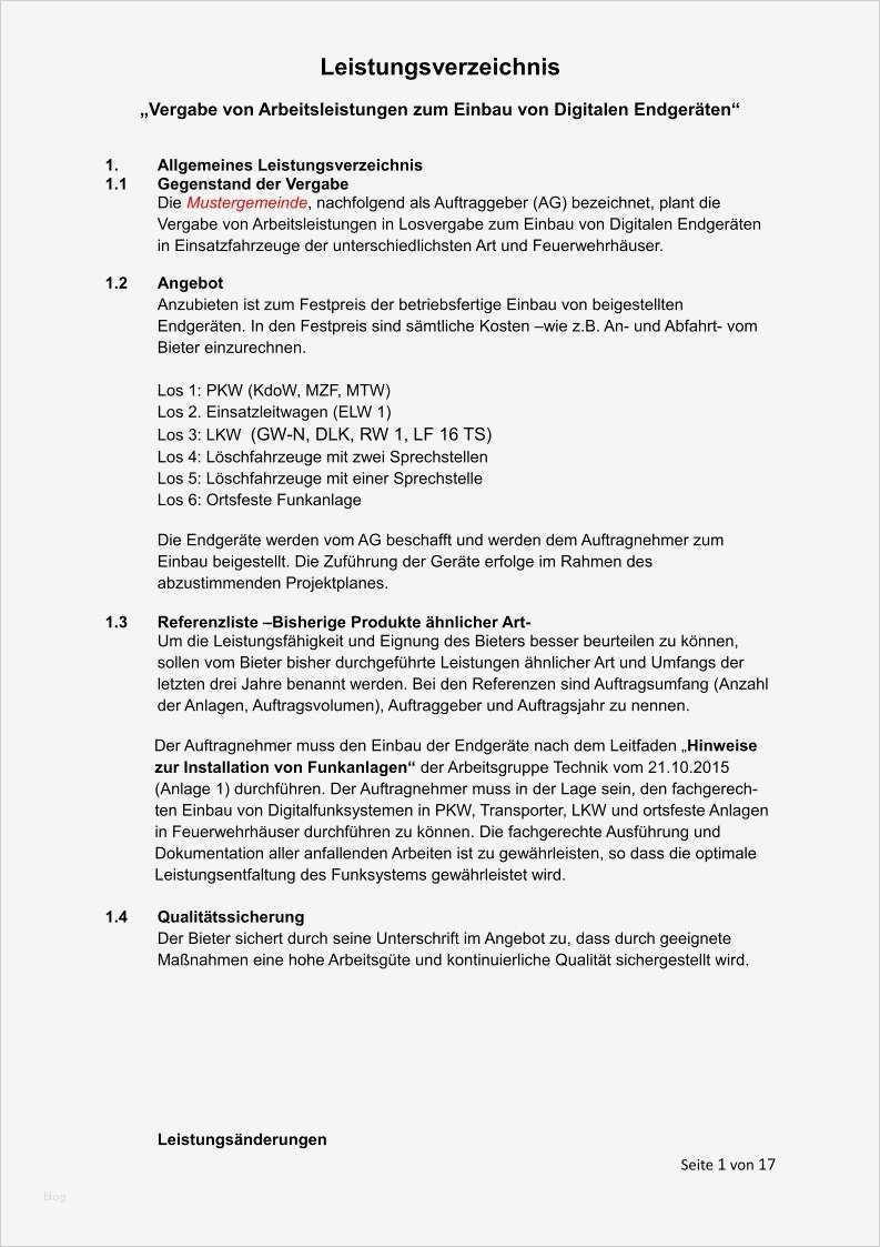 Ausschreibung Hausbau Vorlage Bewundernswert Online Leistungsverzeichnis Fr Ihren Privaten Hausbau Bei