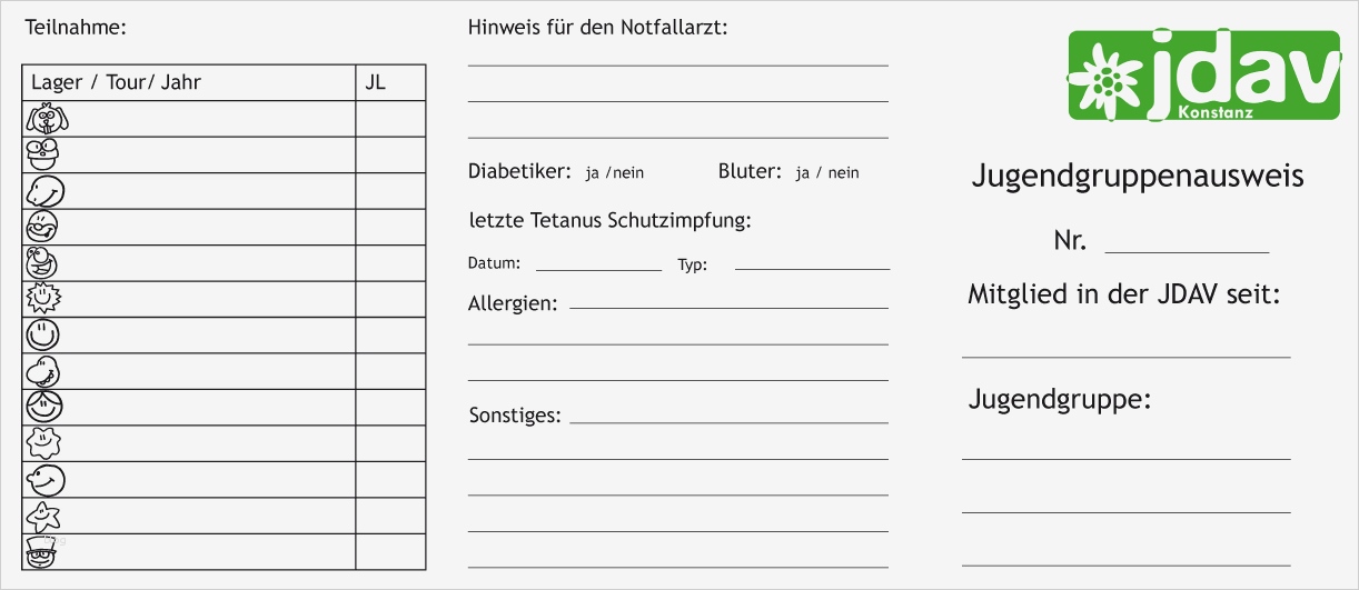 Ausweis Vorlagen Zum Ausdrucken Wunderbar Eltern