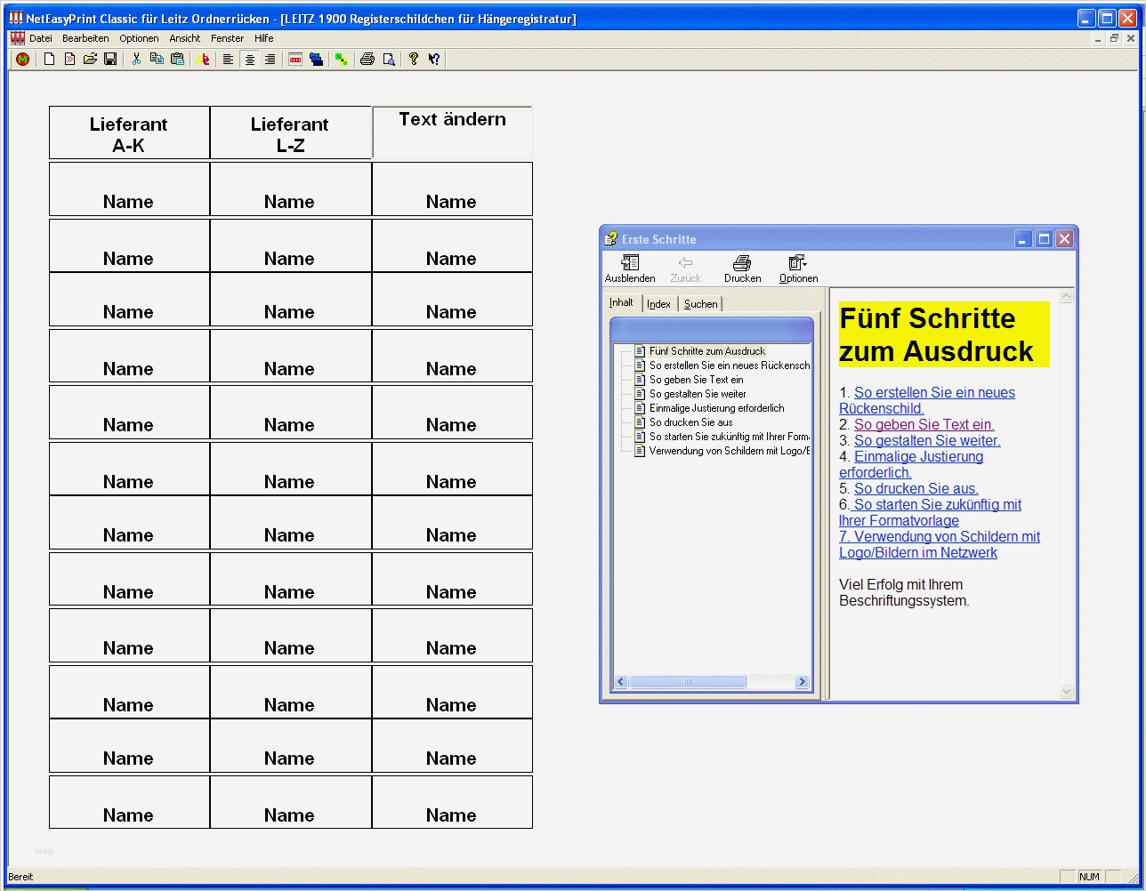 Auto Vorlagen Für Beschriftung Schönste Anleitung Zur Beschriftung Von Registerreiter Mit Neteasyprint
