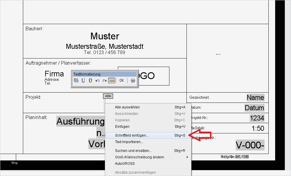Autocad Schriftfeld Vorlage Süß K ´s Autocad Blog Vorlagenzeichnung Für Plansatz Erstellen