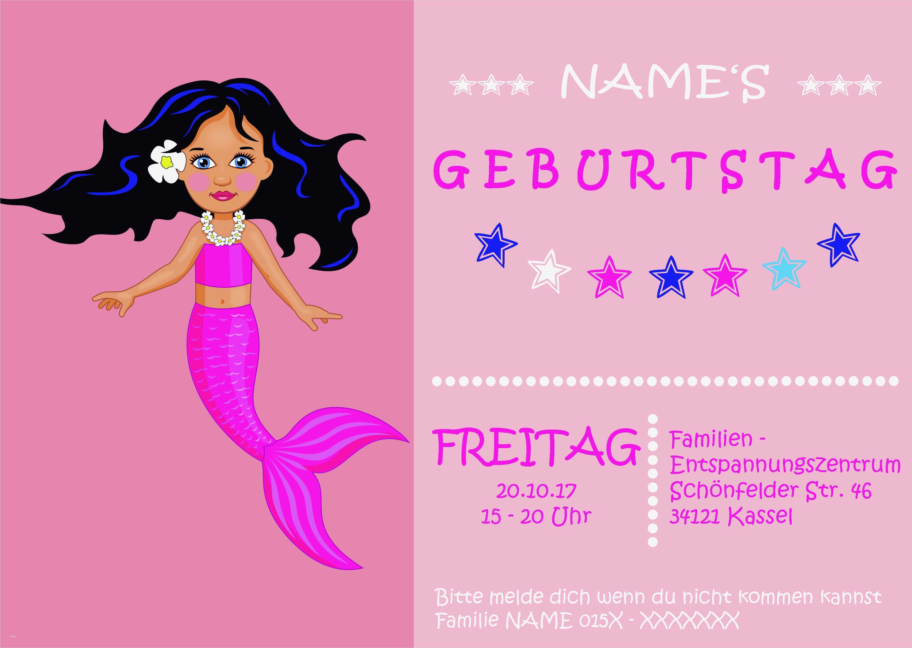 Autogenes Training Vorlage Bewundernswert Meerjungfrauen Geburtstag