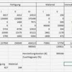 Bab Excel Vorlage Großartig Berechnug Zuschlagssätze Für Material Und Fertigung