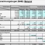 Bab Excel Vorlage Wunderbar Was ist Der Betriebsabrechnungsbogen Der Bab Verständlich