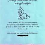 Babysitter Flyer Vorlage Deutsch Cool Babysitten Flyer Arbeit Baby Babysitting