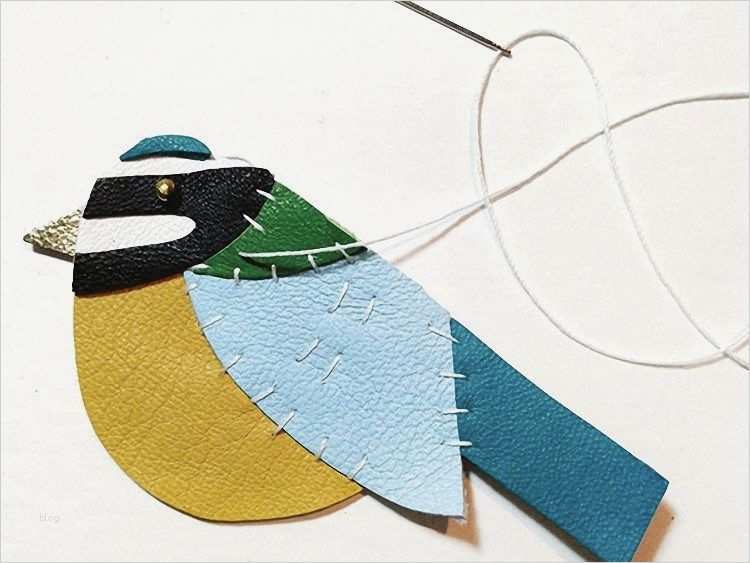 Basteln Mit Leder Vorlagen Hübsch Meisenhaarreif Aus Leder Basteln