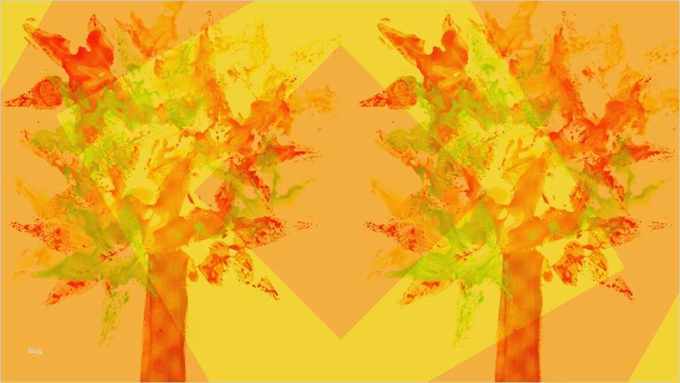 Herbstbaum Basteln mit Kindern ab 2 Jahren NetMoms