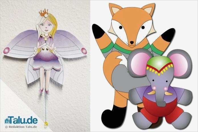 Basteln Mit tonkarton Vorlagen Luxus Hampelmann Basteln Diy Anleitung Mit Pdf Vorlagen Talu