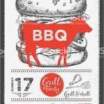 Bbq Einladung Vorlage Angenehm Barbecuepartyeinladung Bbqvorlage Erstellen Essenflyer