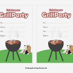 Bbq Einladung Vorlage Erstaunlich Einladung Zum Grillen Basteln Vorlagen Für Beste Bbq Party