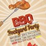 Bbq Einladung Vorlage Erstaunlich Retro Bbqeinladung Vorlage Stock Vektor Art Und Mehr
