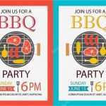 Bbq Einladung Vorlage Großartig Grill Party Einladung Bbq Vorlage Flyer — Stockvektor