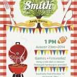 Bbq Einladung Vorlage Inspiration Familientreffen Barbecueeinladung Vorlage Stock Vektor Art