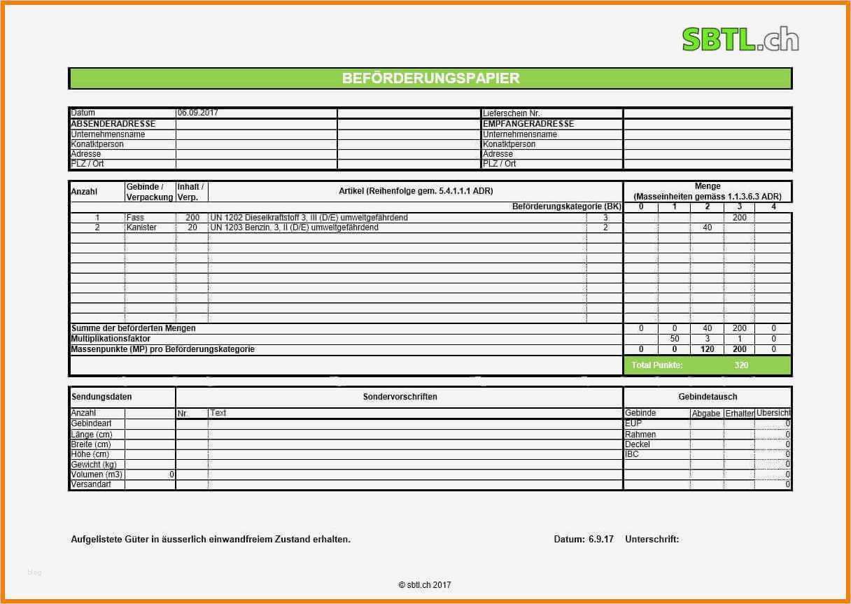 Beförderungspapier Adr Vorlage Download Fabelhaft Nett Excel Arbeitsauftrag Vorlage Fotos Beispiel