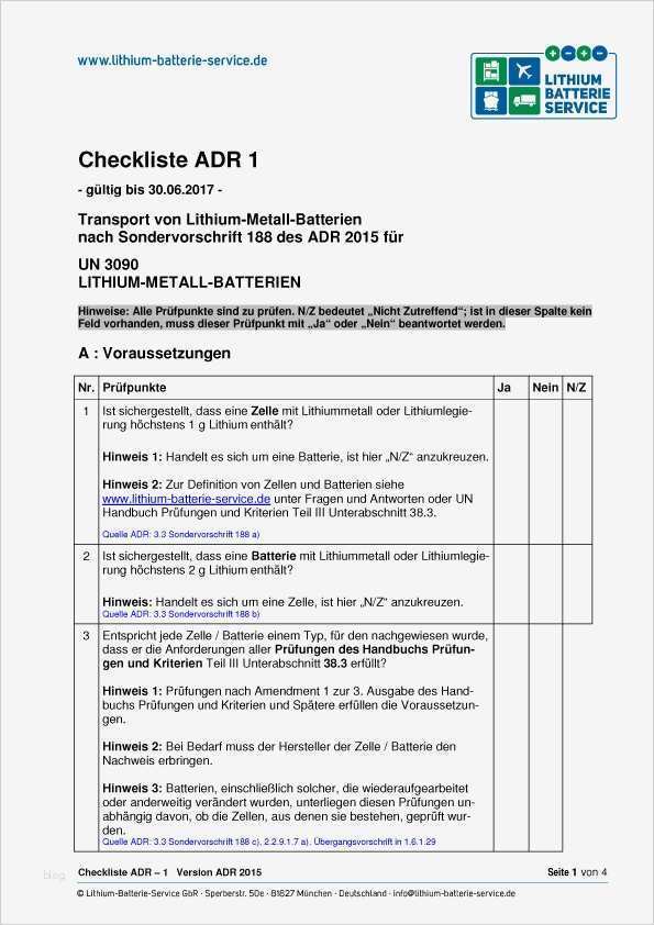 Beförderungspapier Adr Vorlage Download Hübsch so Funktionierts