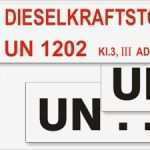 Beförderungspapier Adr Vorlage Luxus Un Nummer Etiketten