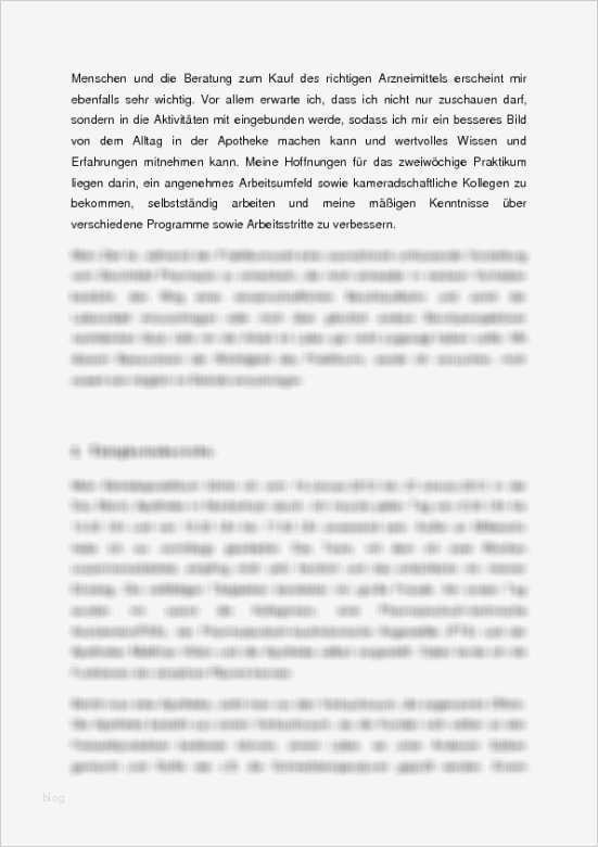 Bericht Praktikum Vorlage Wunderbar Betriebspraktikum In Der Doc Morris Apotheke Bericht
