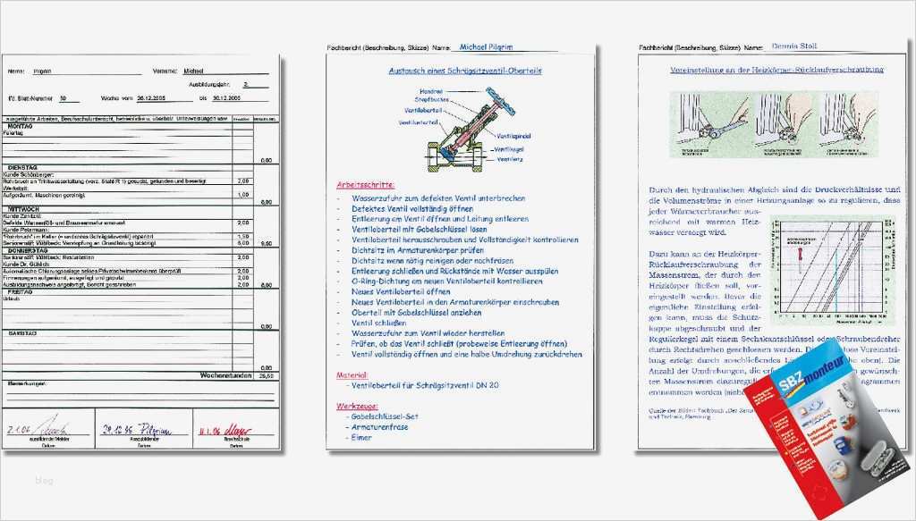 53 Wunderbar Berichtsheft Anlagenmechaniker Vorlage Bilder 2 Fachberichte anlagenmechaniker – Nebenkosten für ein haus