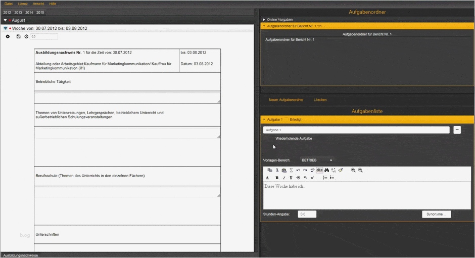 Berichtsheft Anlagenmechaniker Vorlage Luxus Berichtsheft Generator Moderne Berichtsheft software