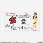 Berichtsheft Bäcker Vorlage Kostenlos Süß Floured Schürze Zuhause Bäcker Geschäfts Karten