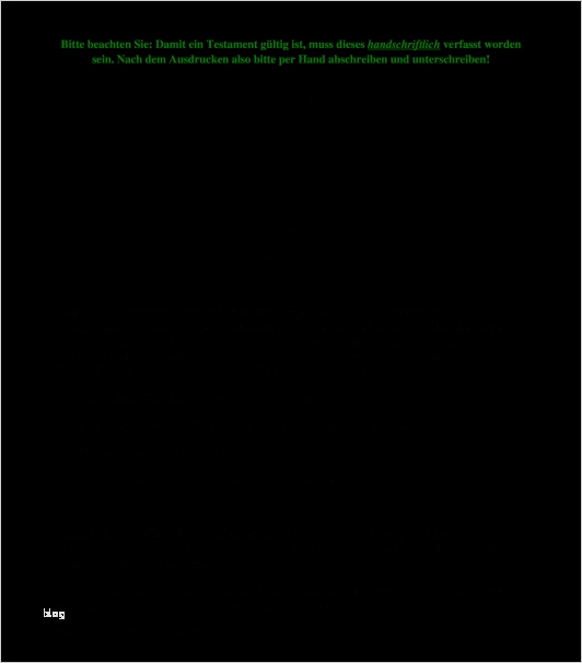 Berliner Testament Vorlage Kinderlos Gut Berliner Testament Muster Vorlage Word Und Pdf
